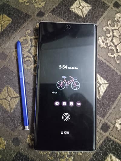 Samsung Mobile Note 10 5G 12gb 256gb sale and exchange