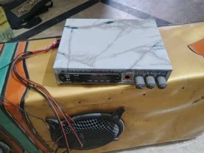 auto seat woofer and mp3 player
