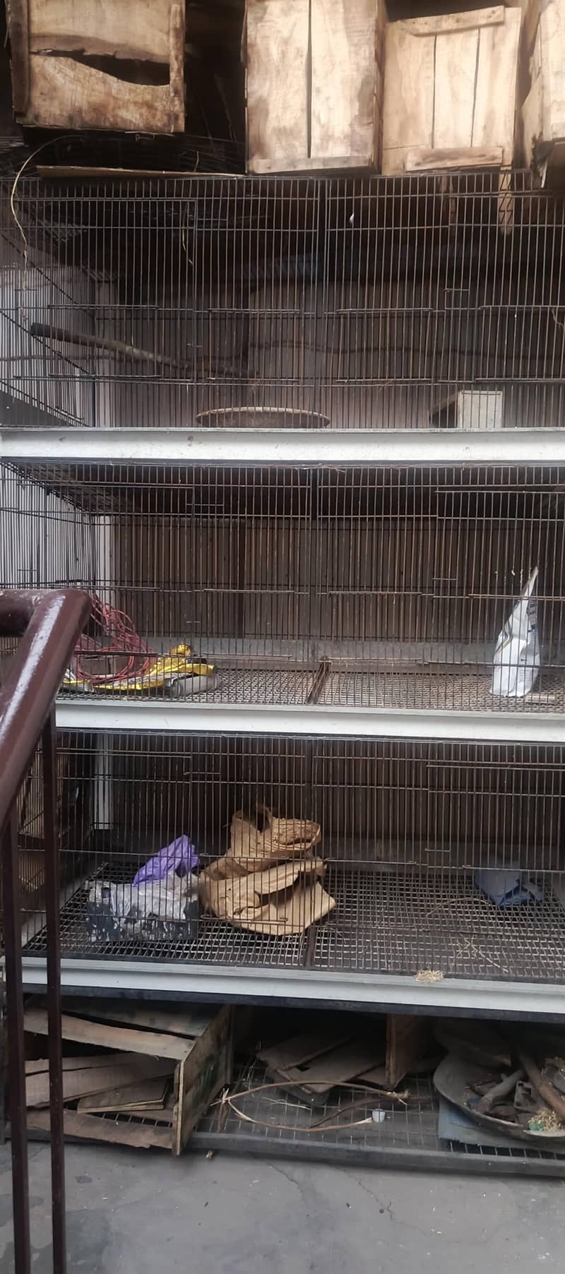 Multi level bird cage 0