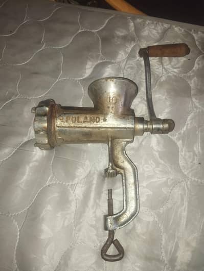 Meat grinder heavy iron