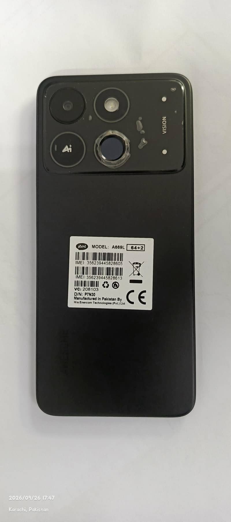 Itel A50C 0