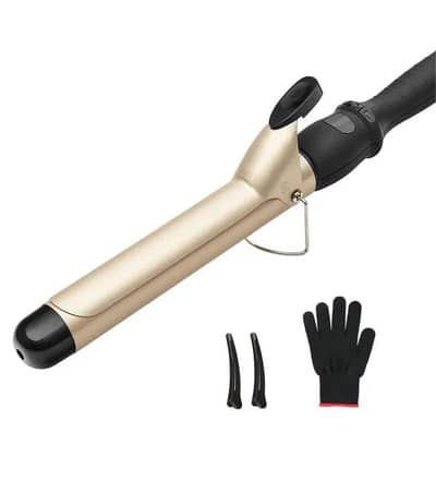 Curling Iron 1 1/4 Inch Hair Curler-Instant Heat Curling