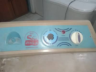 Sahil Asia Washing Machine – Single Tub – Good Working Condition