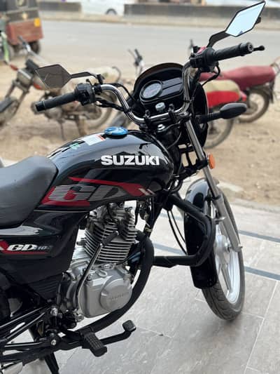 Suzuki 110 1200 km run available only on Installments