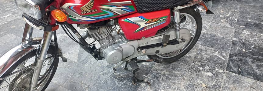 Honda CG 125 Model 2023 Brand New Condition 1st Owner On My Name