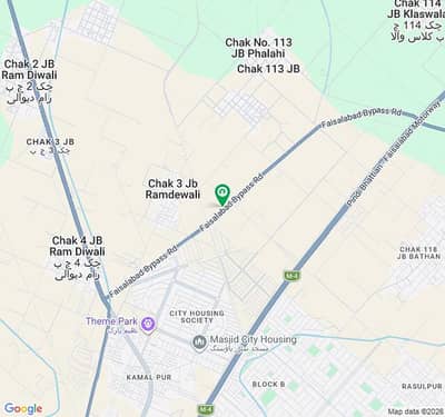 1.5 Acre Land on Bypass Road Near Millat Road