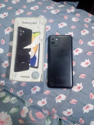 Samsung A03 Mobile with Box #Tags infinix oppo vivo redmi tecno iPhone