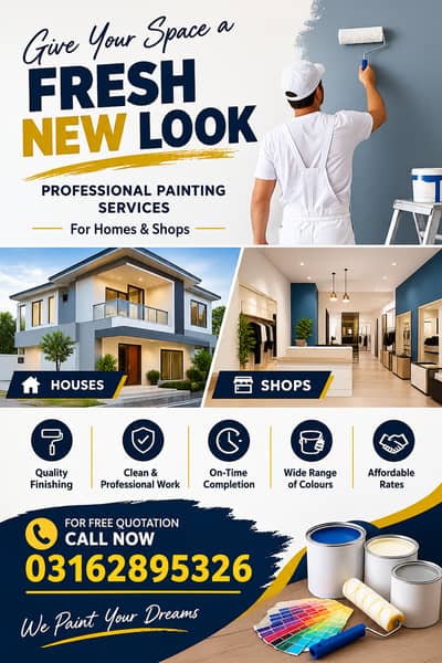 Fresh new look painting