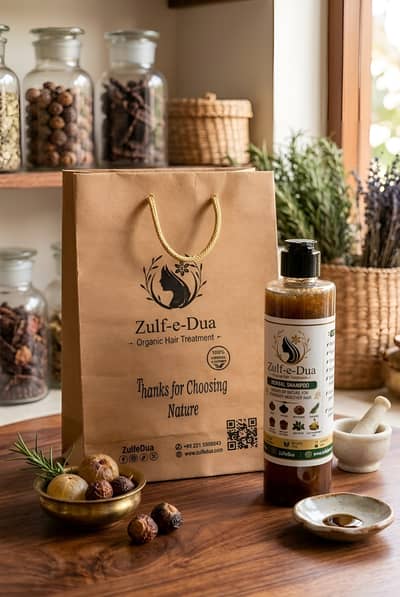 Herbal Hair Shampoo by Zulf-e-Dua | Organic Shampoo 300ml
