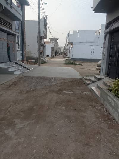 120 SQ YARD WEST OPEN TRANSFER PLOT FOR SALE NEXT TO CORNER SMALL BELT