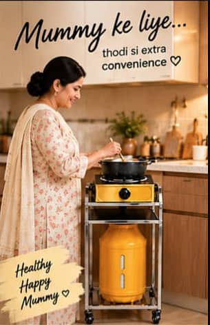 SMART MOVABLE COOKING STAND 1
