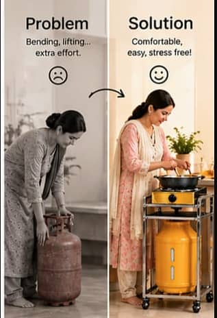 SMART MOVABLE COOKING STAND 2