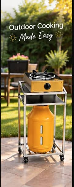 SMART MOVABLE COOKING STAND 6