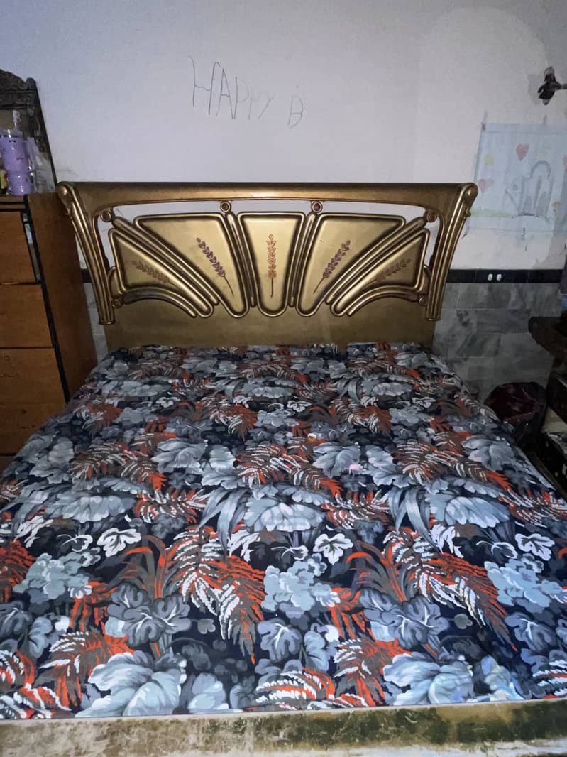 King size bed , dressing table , side tables 2