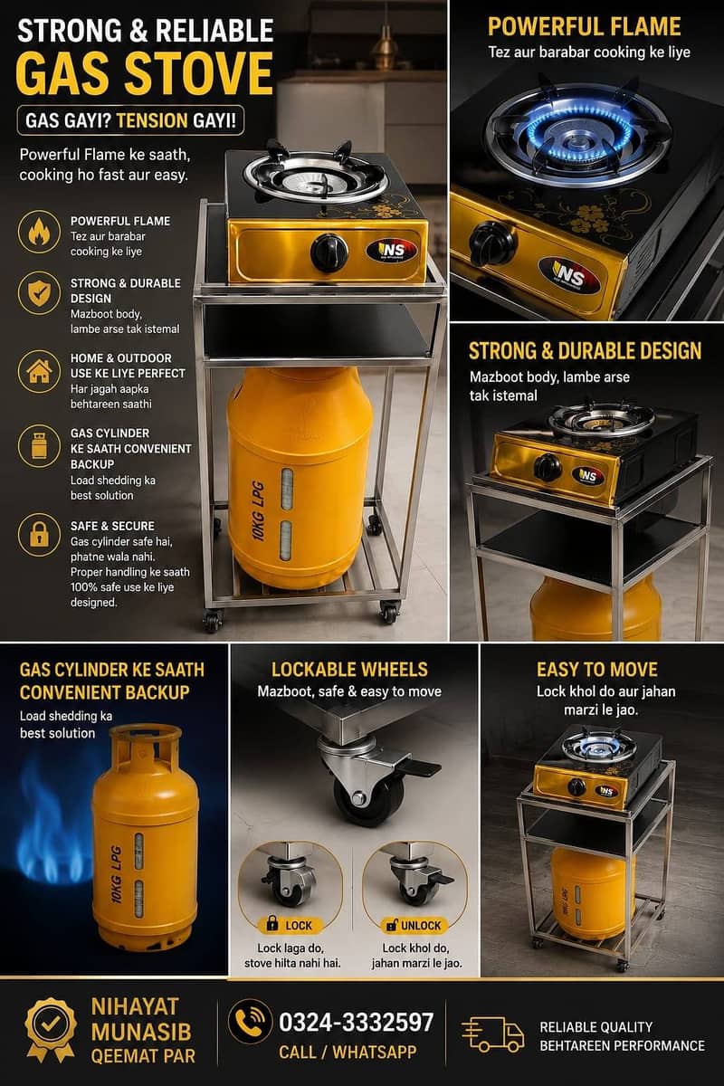 SMART MOVABLE COOKING STAND 15