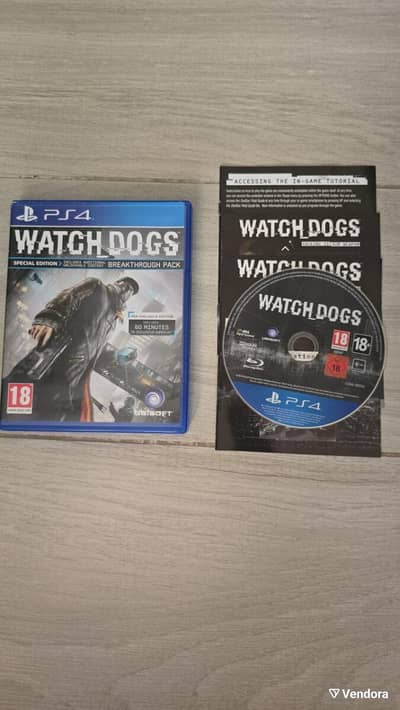PS4 Original Games |  Watch Dogs | Original Discs