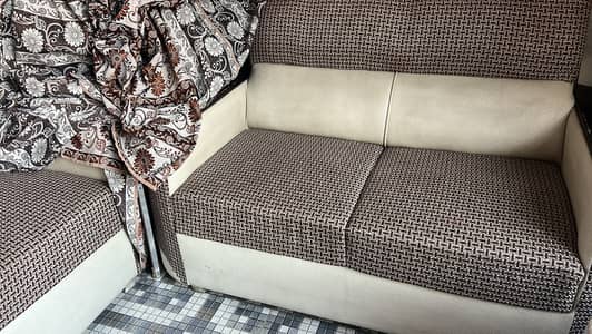 Sofa set 3in1 new condition