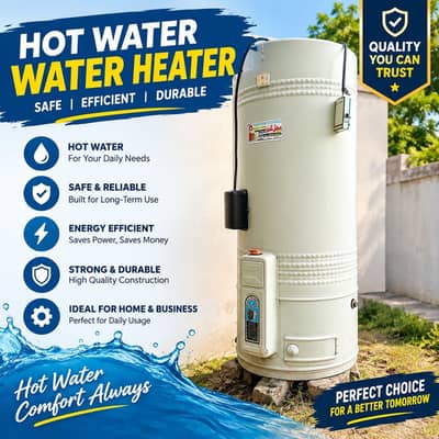 Electric Water Heater / Geyser – Large Capacity – Used