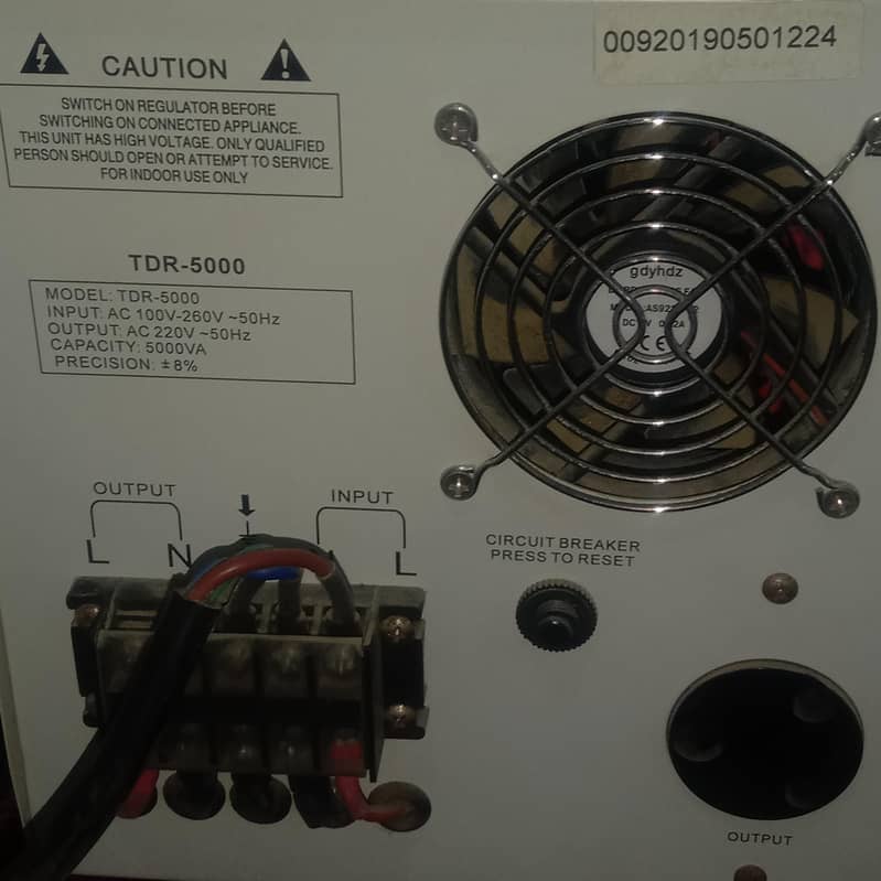 A. C Automatic Voltage regulator 6