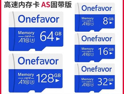 Onefavor Original Memory Card, SD Card for Mobile or IP Camera 64 GB