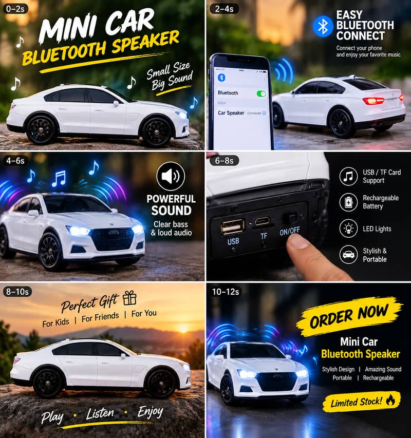 BLUETOOTH CAR SPEAKER 1