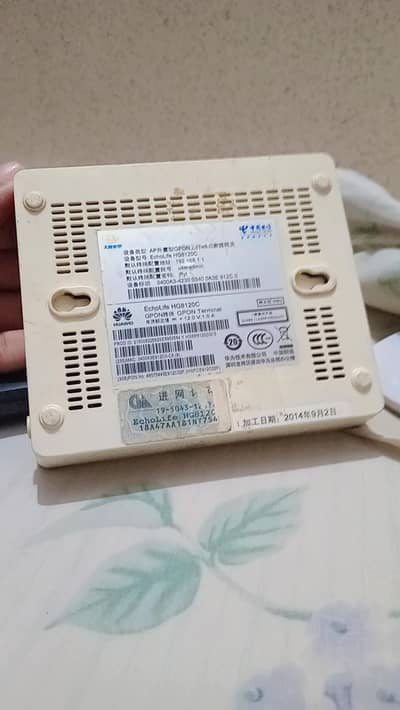 China ONU – Good Condition- clean piece  with adopter