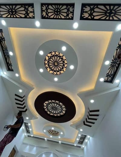huzaifa false ceiling works interior decorator