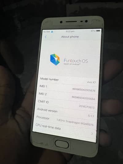 Vivo x7