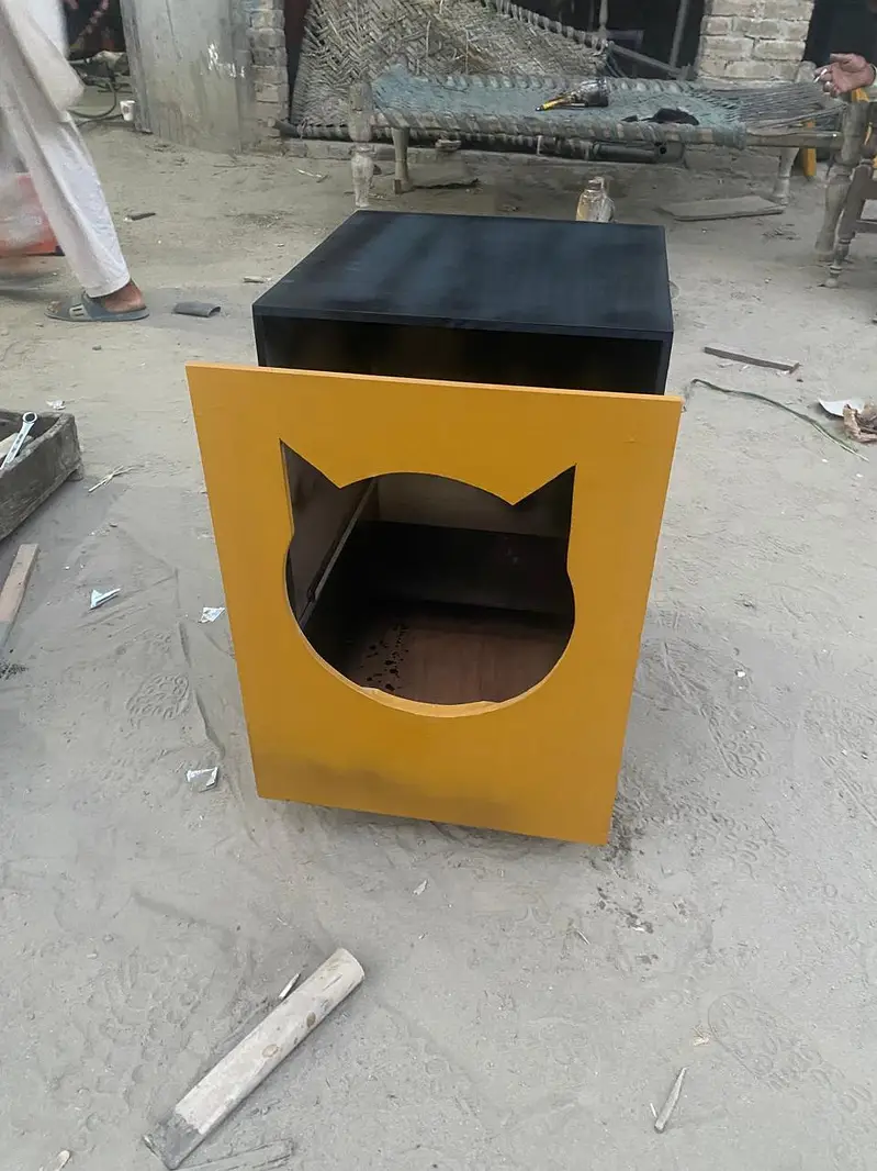 Wooden Cat House / Stylish Cat House — photo 2
