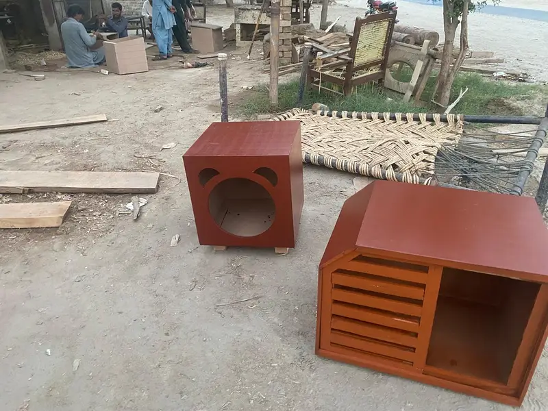 Wooden Cat House / Stylish Cat House — photo 5