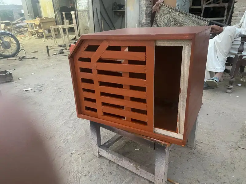 Wooden Cat House / Stylish Cat House — photo 8