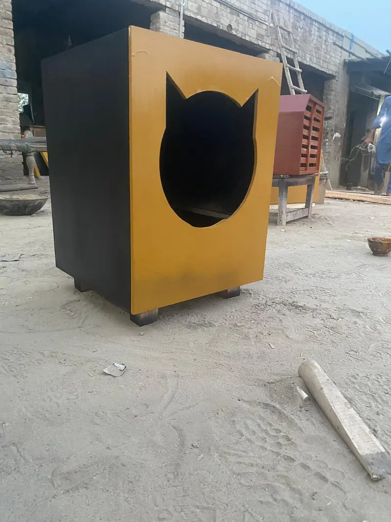 Wooden Cat House / Stylish Cat House — photo 10