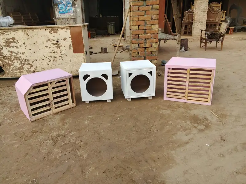 Wooden Cat House / Stylish Cat House — photo 12
