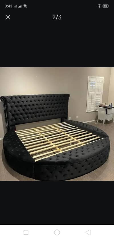 Black Master Bed with Storage | Luxury Bed | For Sale