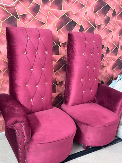 High Back tufted chairs