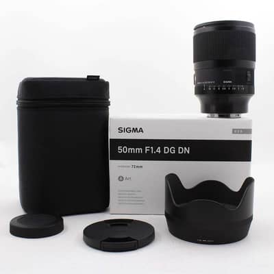 Sigma 50mm f1.4 DG DN (E Mount) Just Box Open