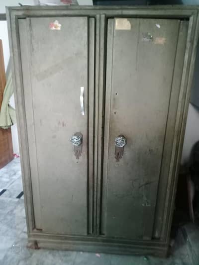 Metal steel Almari Large  2 door    used