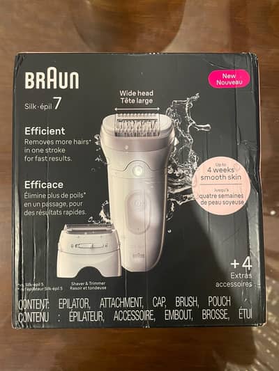 Braun Silk-épil7 Wet & Dry Cordless Epilator[BRAND NEW]made in germany