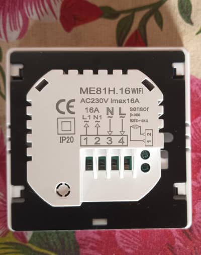 Tuya ME81H 16A Imported Wi-Fi Smart Thermostat
