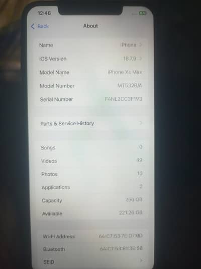 Apple iPhone XS Max