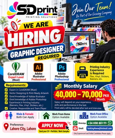 Graphic Designer Lahore