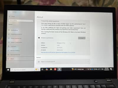 Thinkpad T480s. 16/256