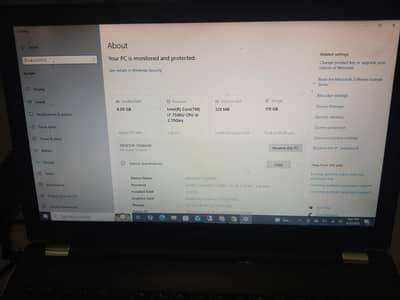 HP Core i7 7th Gen Laptop | 8GB RAM | 128GB SSD