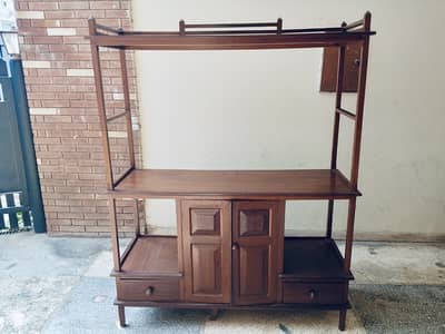 TEAKWOOD SIDE TABLE