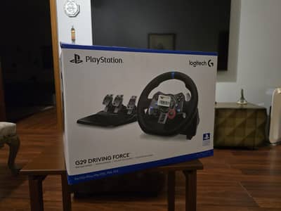 logitech G29 brand new in box opened once to try for sale