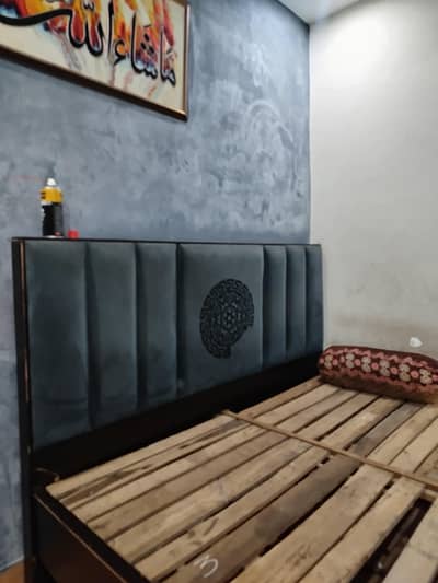 velvet bed for sale in good condition