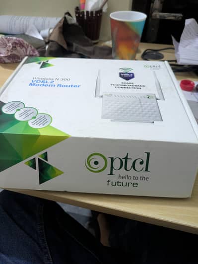 PTCL router box packed