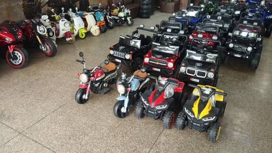 kids car and jeep battery operated imported version available for sell