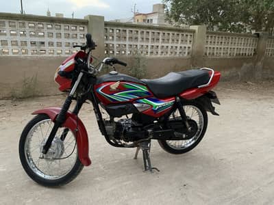 Honda pridor 100cc All Ok Exchnage with CD 70