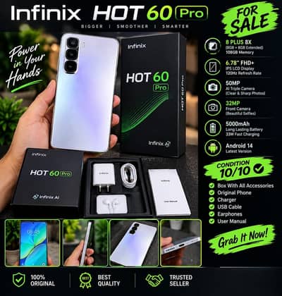 Infinix Hot 60 Pro new model he isme 16 update install he